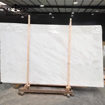 China Natural Stone Namibia Bianco Rhino White Marble Floor Tiles for Interior Kitchen Bathroom Decoration Countertop Vanity Top