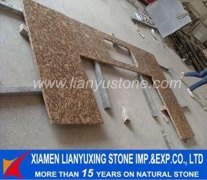 Giallo Fiorito Granite Countertop for Kitchen Project