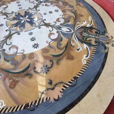 Factory Customized Kitchen Znd Hall Floor Flower Waterjet Marble Tiles Design Floor Pattern