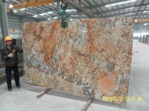 Imported Granite Golden Rustic for Tiles/Countertops/Kitchentops/Hotel/Building Materials