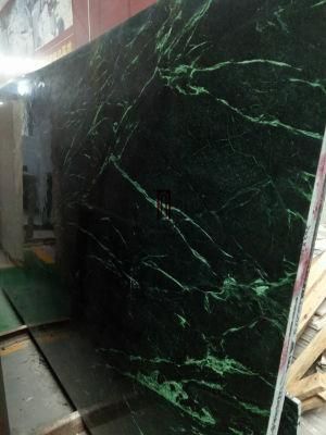 China Supplier Dark Green Marble Slabs for Sale