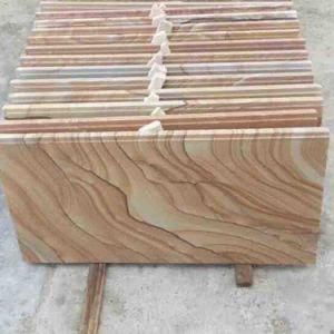 Yellow Natural Surface Sandstone Paving Tile Wall Cladding Building Material Factory Price
