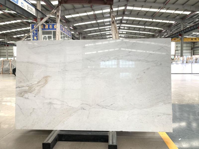 White Stone Marble for Flooring Tiles Slabs Countertops/Worktops/Vanitytops