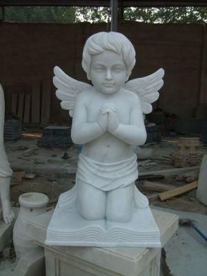 Carved Angel Sculpture Marble Granite Memorial Monuments