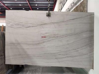 Calacatta Brasil Grey Marble Stone Slab