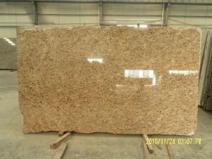 Imported Granite Giallo Ornamental for Tiles/Countertops/Kitchentops/Hotel/Building Materials