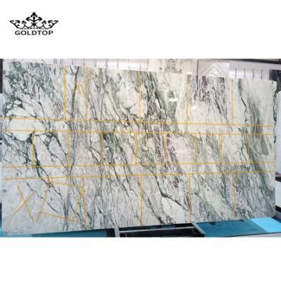 Brasil Violot Marble Vein Kitchen Countertops Island Worktop Table Tops Bathroom Vanity Wall Panels Natural Stone Tiles Marble Slabs
