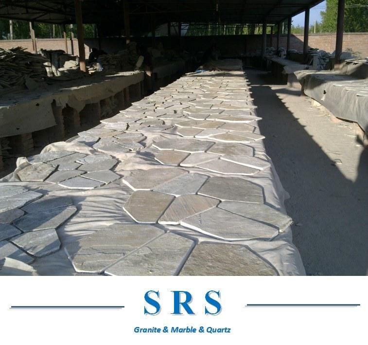 Wholesale Building Material Grey/Red/White/Black Crazy Granite Natural Stone for Outdoor Step Paving Garden Landscaping G654G603G623G383G302g341g383