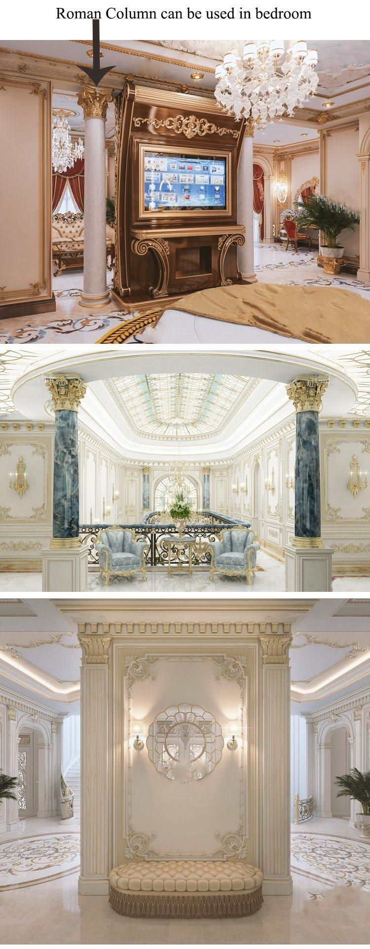 Banruo Factory Price Luxury PU Roman Column Design for Indoor