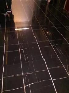 High Quality Nero Gold Marble Slabs/Tiles for Interiors