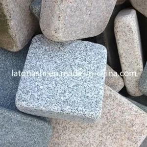 China Natural Tumbled Granite Cobblestone Pavers for Patio, Driveway, Garden