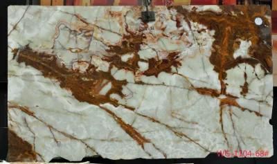 Customize Polished Natural Marble Flooring for Bathroom, Hall, Countertops