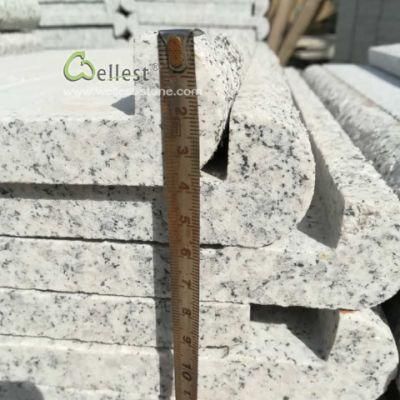 Hot Sale Anti-Slip Light Grey Granite Bullnose Pool Coping