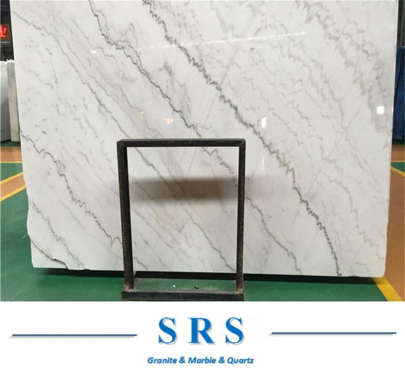 Natural Stone Royal/Crystal White/Guangxi White Marble Slab for Bathroom Tile/Wall Tile/ Floor Tile