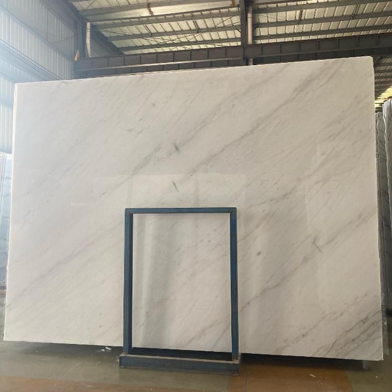 Natural Stone Chinese Polished Guangxi/Bianco Carrara White Marble