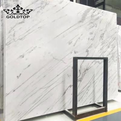 China Natural Stone Polished/Honed Guangxi White Marble Mosaic for Floor/Wall Slabs/Tiles/Stairs/Sills/Column/Mosaic Interior Decoration