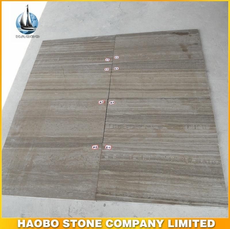 China Grey Wooden Marble for Floor