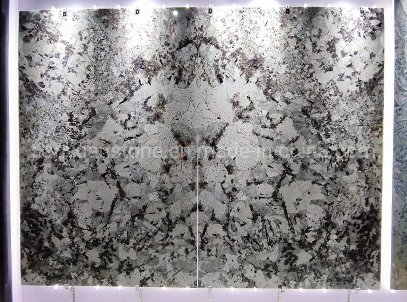 Natural Stone Green Marble Slab for Flooring Tiles/Step Stairs/Countertops