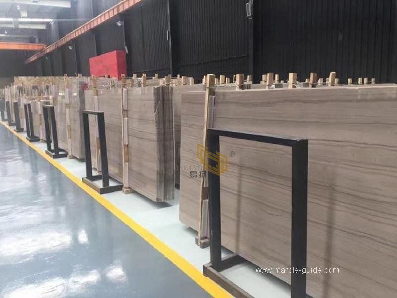 Polished Athens Brown Wood Grain Marble for Flooring/Wall/Countertop/Projects