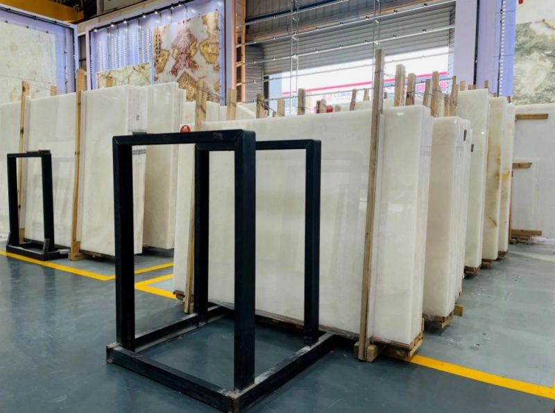 Natural White Onyx Polished Slabs