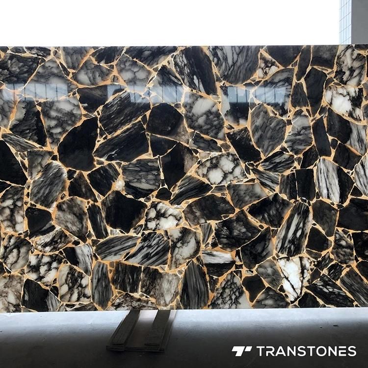 Translucent Resin Panel Polished Popular Alabaster Counter Top