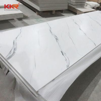 Best Seller Marble Look Acrylic Stone Sheet Solid Surface Building Material