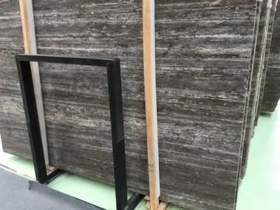 Black Marmol Travertino for Projects