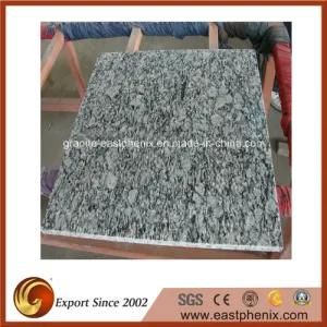 Chinese Spray White Granite for Wall Tile, Vanity Top
