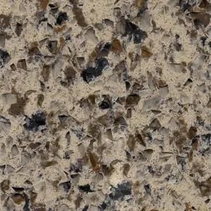 Carrara Color Quartz Stone Countertop for Decoration