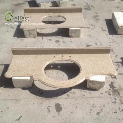 Beige Yellow Vanity Tops Countertops Table Tops Granite G350 Residential