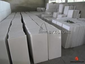 Chinese White Marble Polished Tiles for Wall and Floor