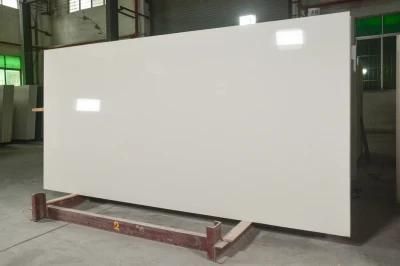 White Color Cararra Artificial Engineered Quartz Stone Countertop/Vanity Top/Work Top Slab