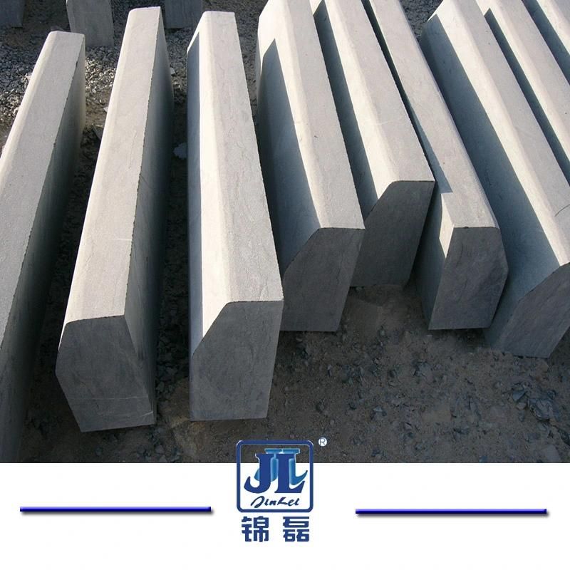 Building Material Natural Limestone Flamed/Honed/Tumbled Bluestone for Floor Tiles and Wall Cladding/Facade
