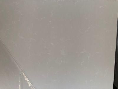 Cararra Polished Surfaces Engineered Quartz Stone. Slab with NSF SGS Certification 0