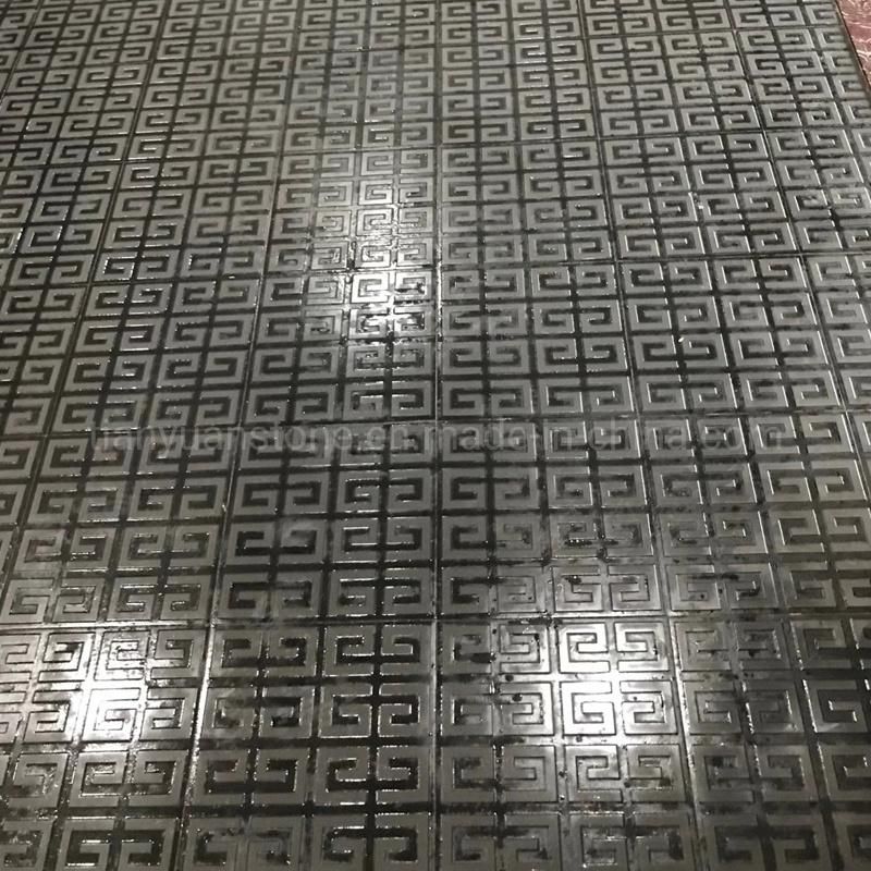 Natural Stone Sawn Cut Black Limestone Brick Stone and Corner for Wall