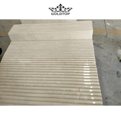 Crema Marfil Marble for Flooring/Wall/Tiles Background/Countertop/Table
