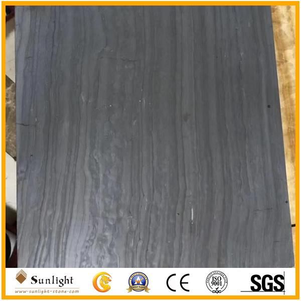 Hot Sell China Black Wooden Marble for Tiles, Vanity Tops