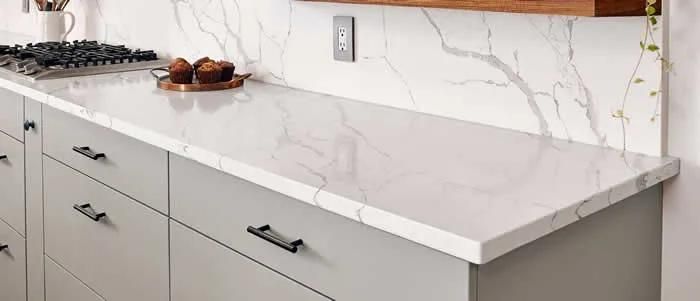 Wholesale Artificial Quartz Slab with Veins Polish for Wall Tile Flooring Tile