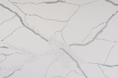 Artificial Marble Slab Quartz Stone Product Price Solid Surface Calacatta Engineered Quartz Slab