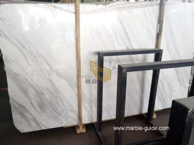 Volakas White Marble Slab/Tiles Marble for Wall/Flooring/Fireplace/Stairs