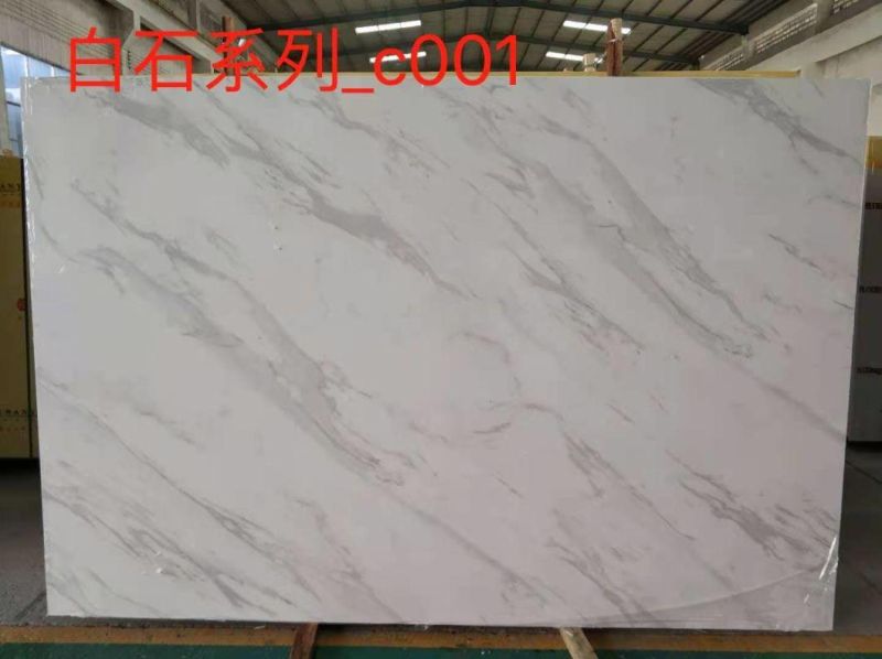 Artificial Marble Engineered Stone with Azual Blue Marble Color