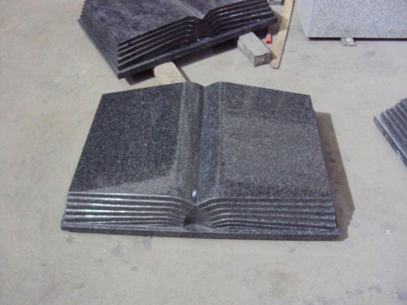 Natural Stone Granite Tombstone/Headstone/Gravestone/Monument Book Granite Gravestone