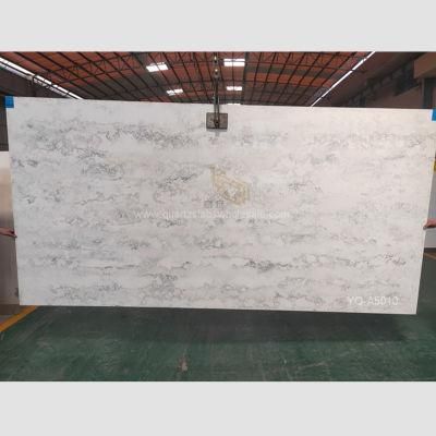 Wholesale Quartz with Grey Veins for Kitchen Countertop/Bathroom/Vanity Top/Table