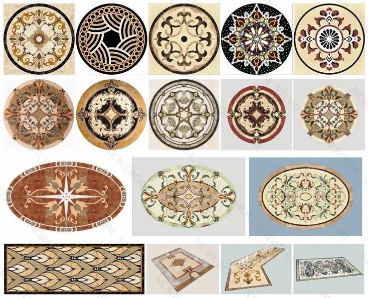 Commercial and Residential Choice Marble Waterjet Medallion for Flooring Design