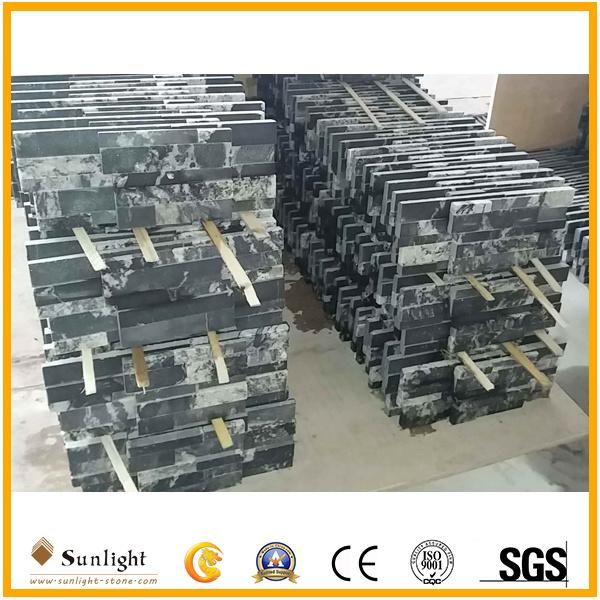 Natural Pure White Quartzite Culture Stone for Wall Cladding Decoration