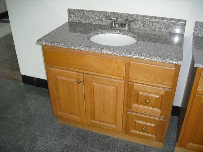 Customized Polished White Marble Vanity Tops for Bathroom