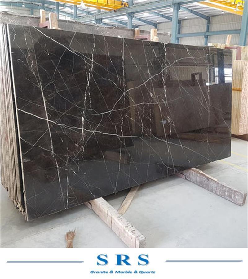 Saint Laurent Black Marble Tile for Wall/Floor/Countertop