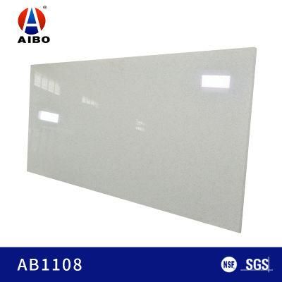 High Tenacity Artificial Quartz Slabs Waterproof Wall Panels Easy Maintain