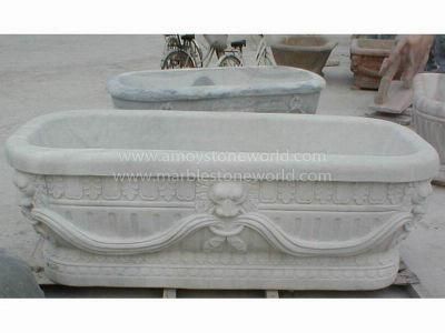 Natural Square/Circular/ Oval/Retangle/Coner/Ellipse Freestanding/Pedestal Onyx/Granite/Marble Stone Bathtub for Bathroom