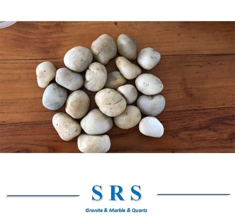 Natural Polished Cheap Natural /Yellow/Black/Yellow/White Multicolour Pebble Stone/Cobblestone for Landscape Paving/Outside Flooring/Playground Paving